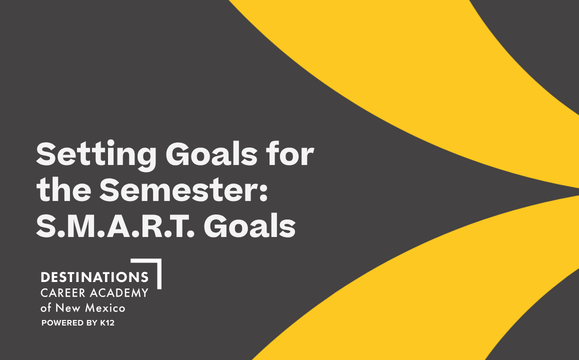 Fijación de objetivos para el semestre: objetivos S.M.A.R.T.